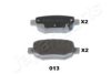 JAPANPARTS PP-013AF Brake Pad Set, disc brake